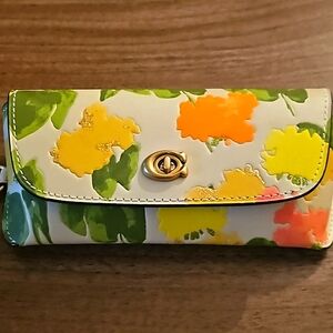 Coach eyeglass case